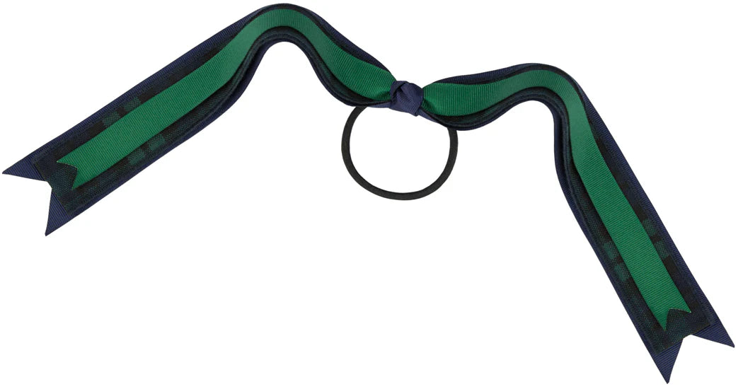 Blackwatch Plaid & Ribbon Bow 12 Inch