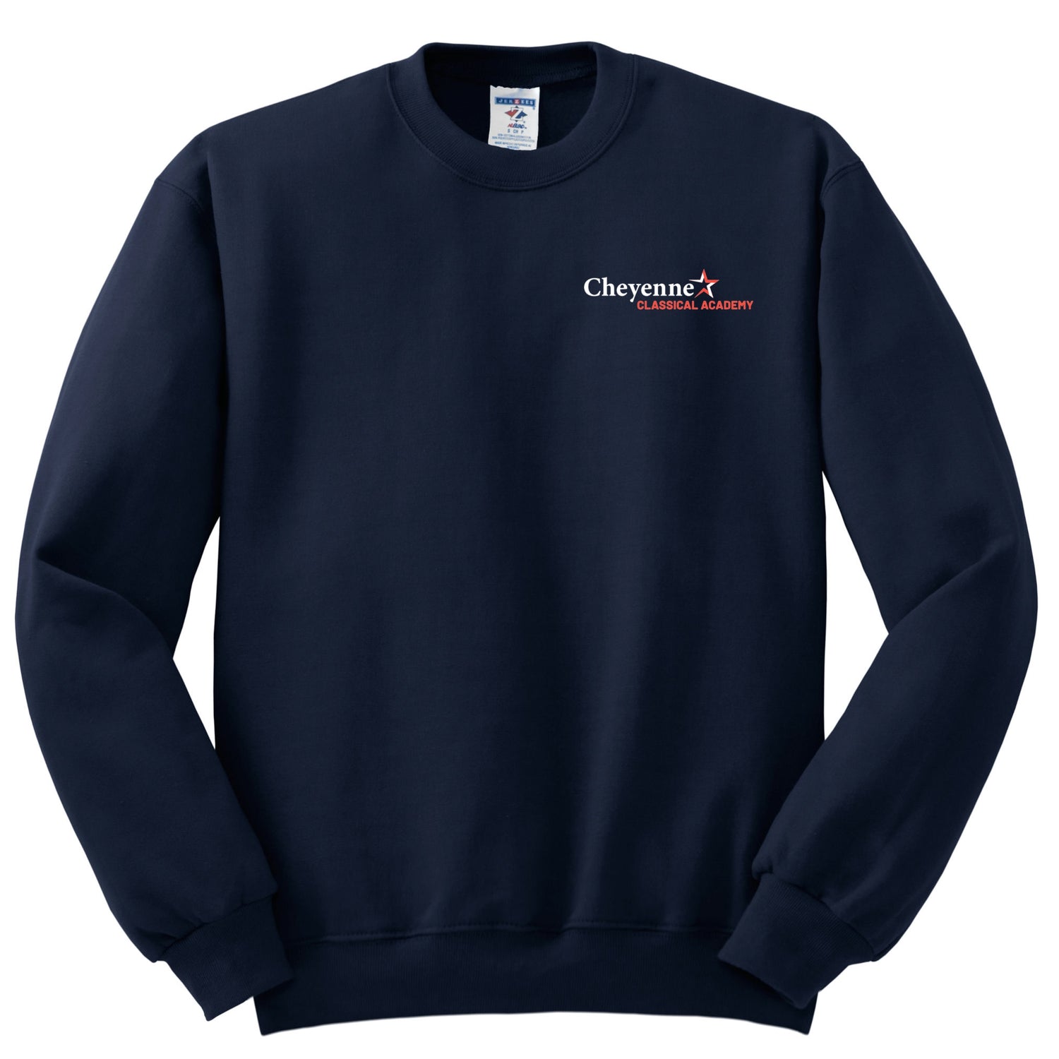 Cheyenne Classical Academy Crew Sweatshirt - Navy