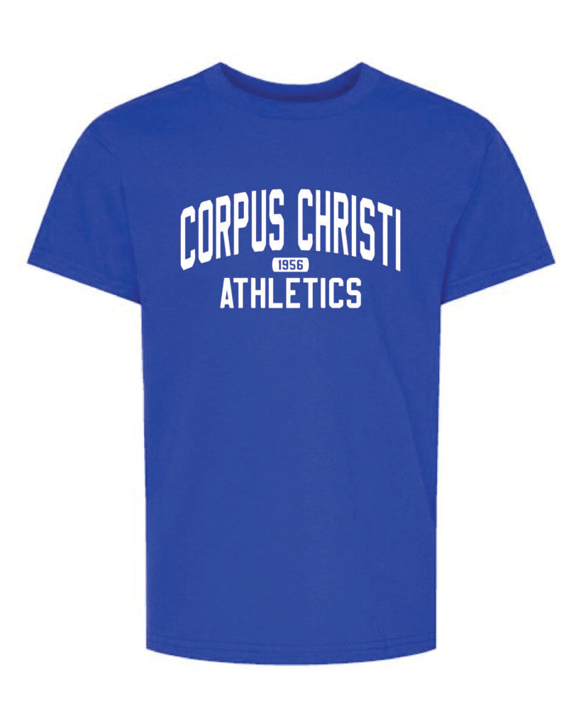 Corpus Christi Spirit Wear – Royal Athletics T-Shirt