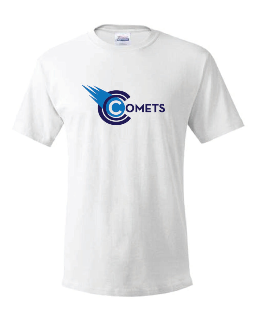 Corpus Christi Spirit Wear – White Comets T-Shirt