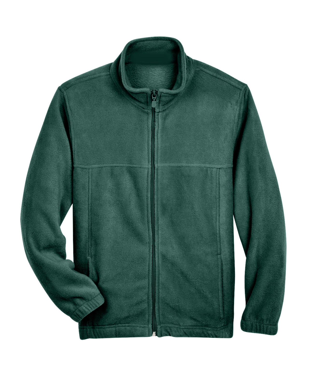 Glendale Adventist Academy Fleece Jacket - Dark Green (With Logo)