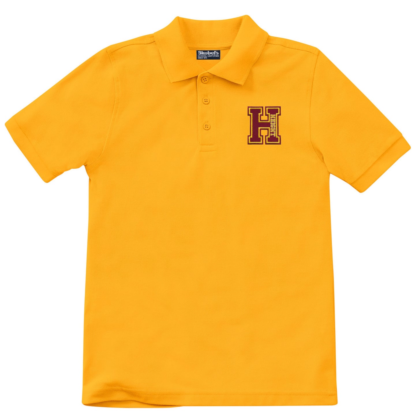 Dorothy Height Charter School Polo - Gold