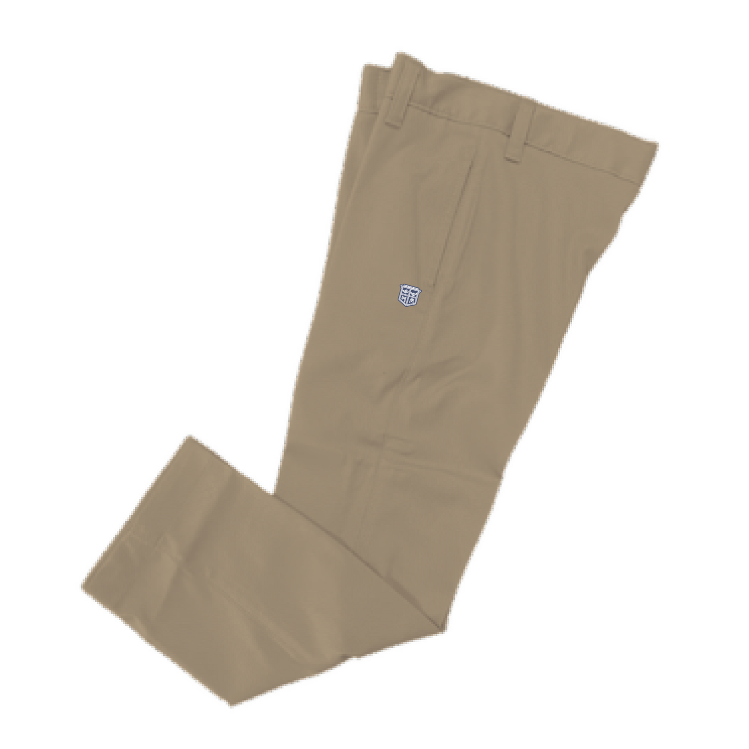 Dryfit Mens Pants - Khaki with Mary Immaculate logo