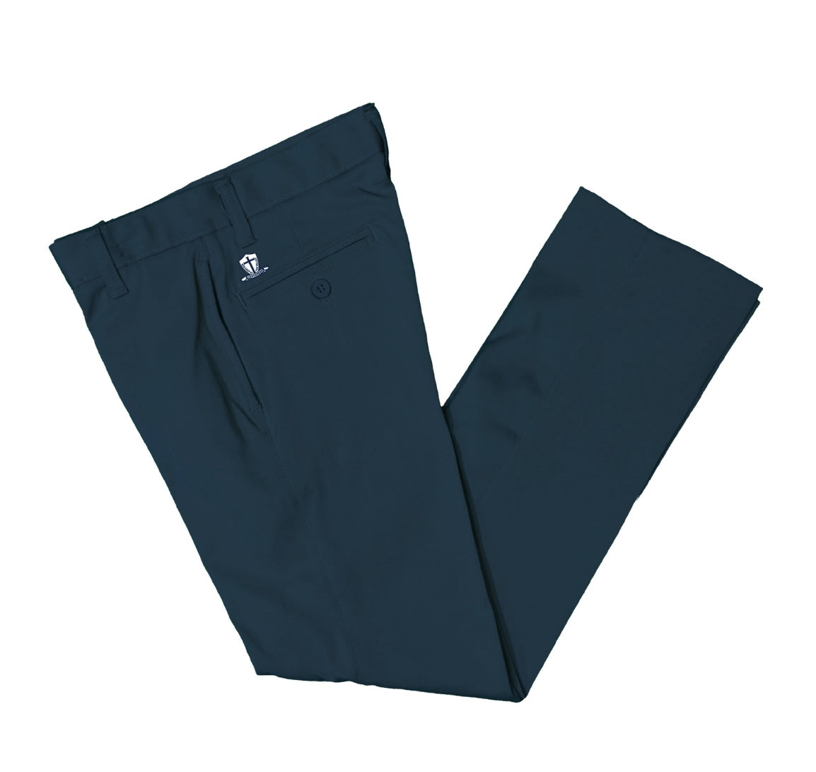 Dryfit Mens Pants - Navy with Our Lady Of The Valley logo