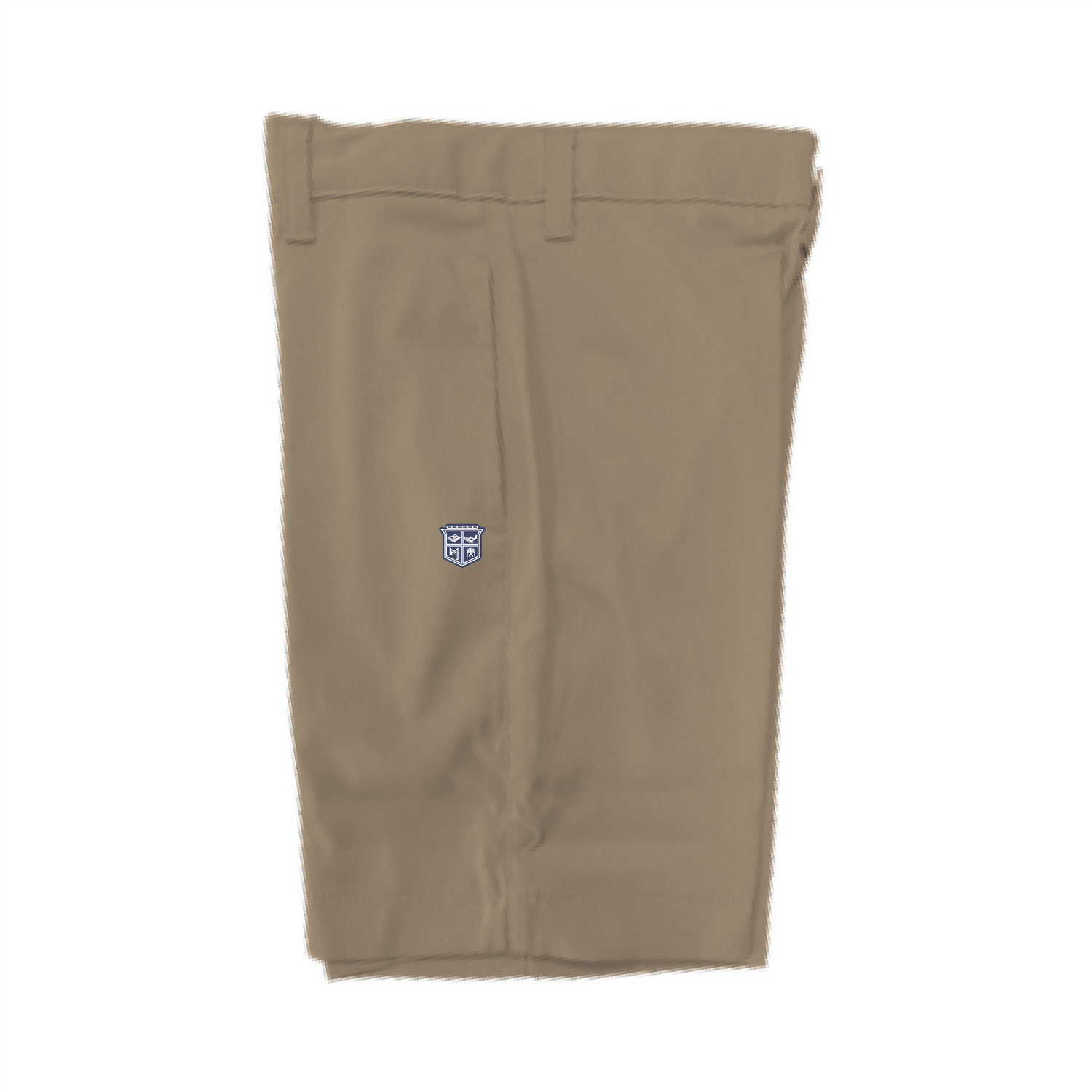 Dryfit Mens Shorts - Khaki with Mary Immaculate logo