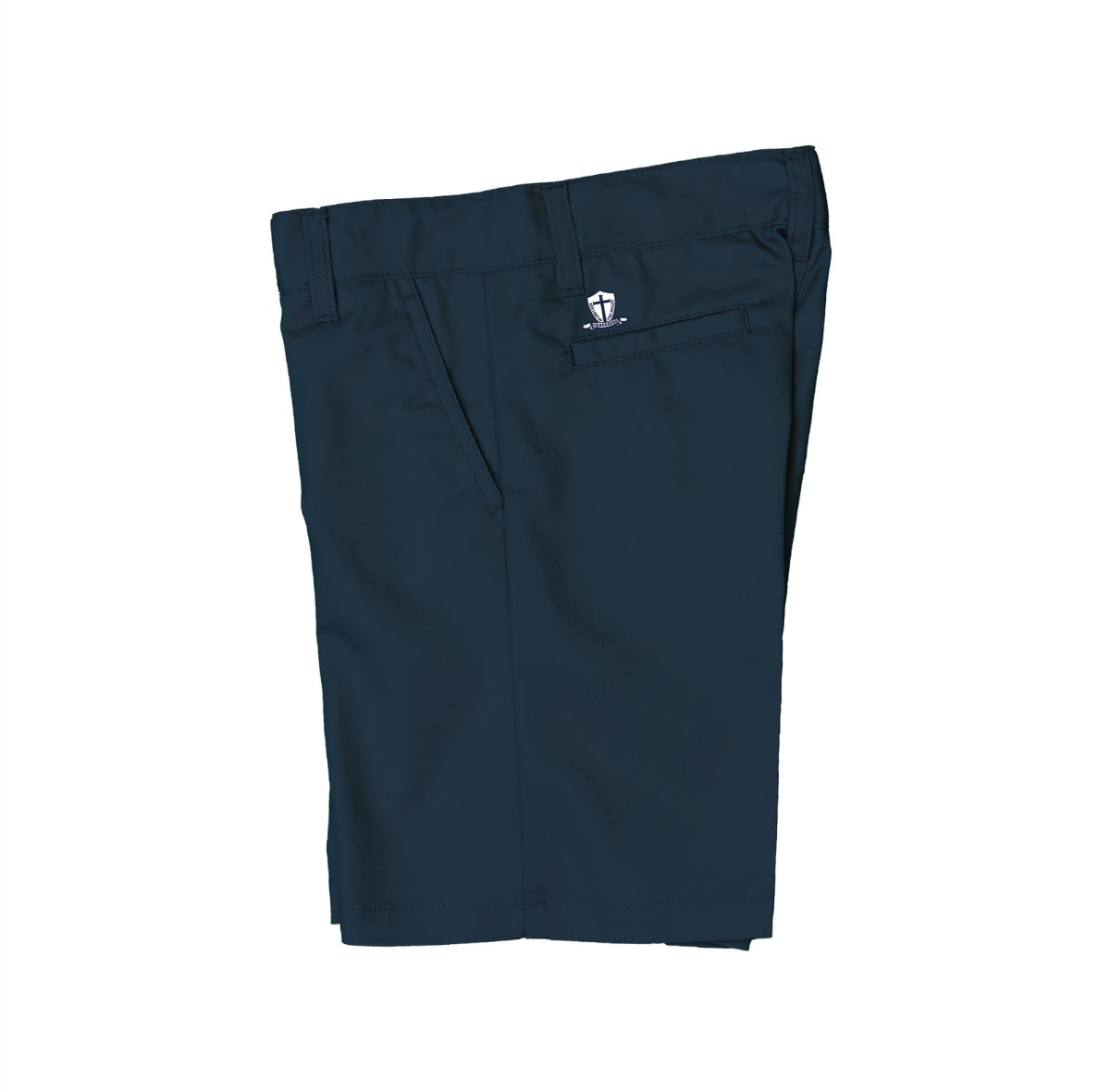 Dryfit Mens Shorts - Navy with Our Lady Of The Valley logo