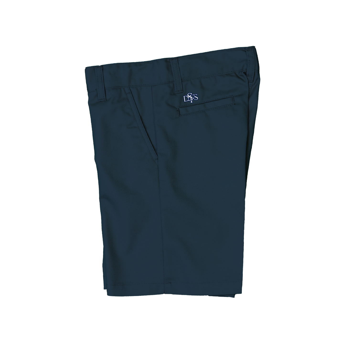 Dryfit Mens Shorts - Navy with St. Francis De Sales logo