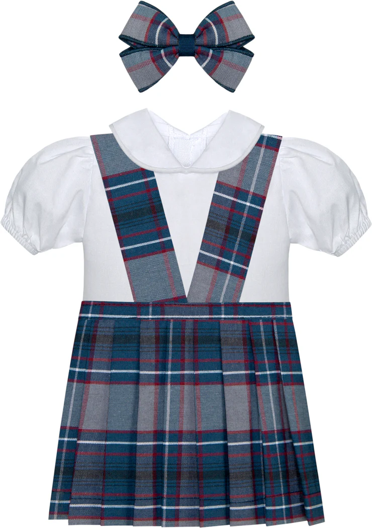Dunbar Plaid Doll Dress