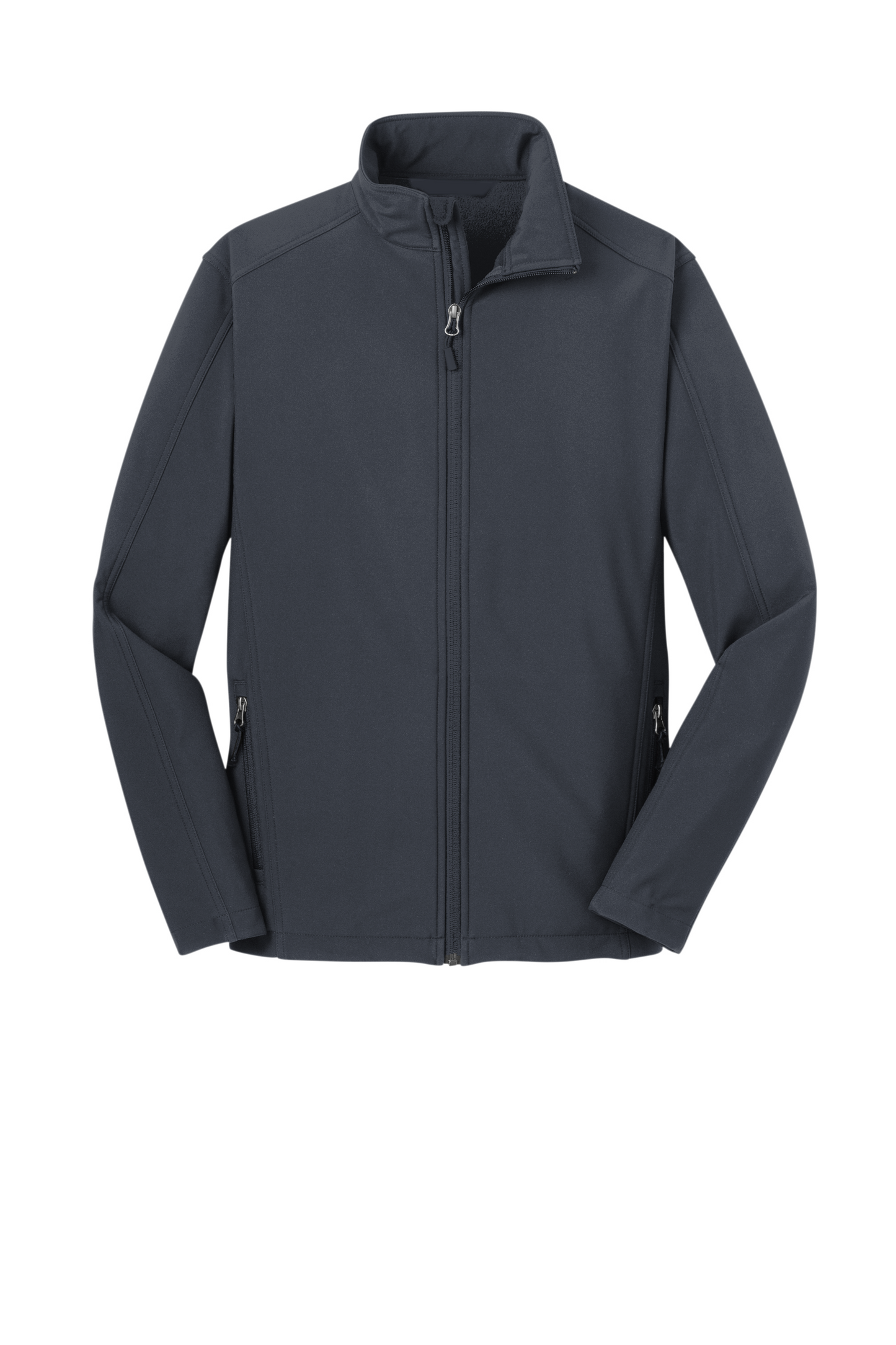 Louisiana Key Academy Softshell Jacket with Logo - Grey