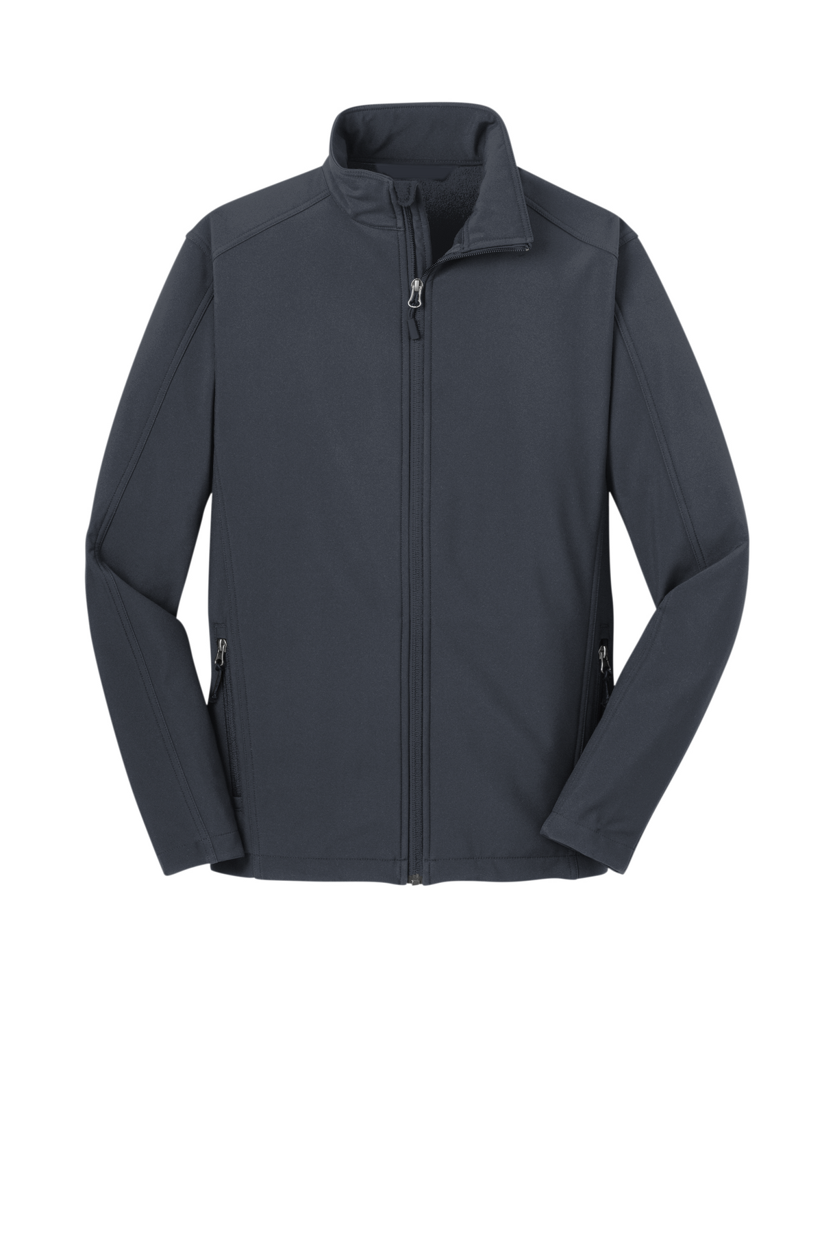 Louisiana Key Academy Softshell Jacket with Logo - Grey