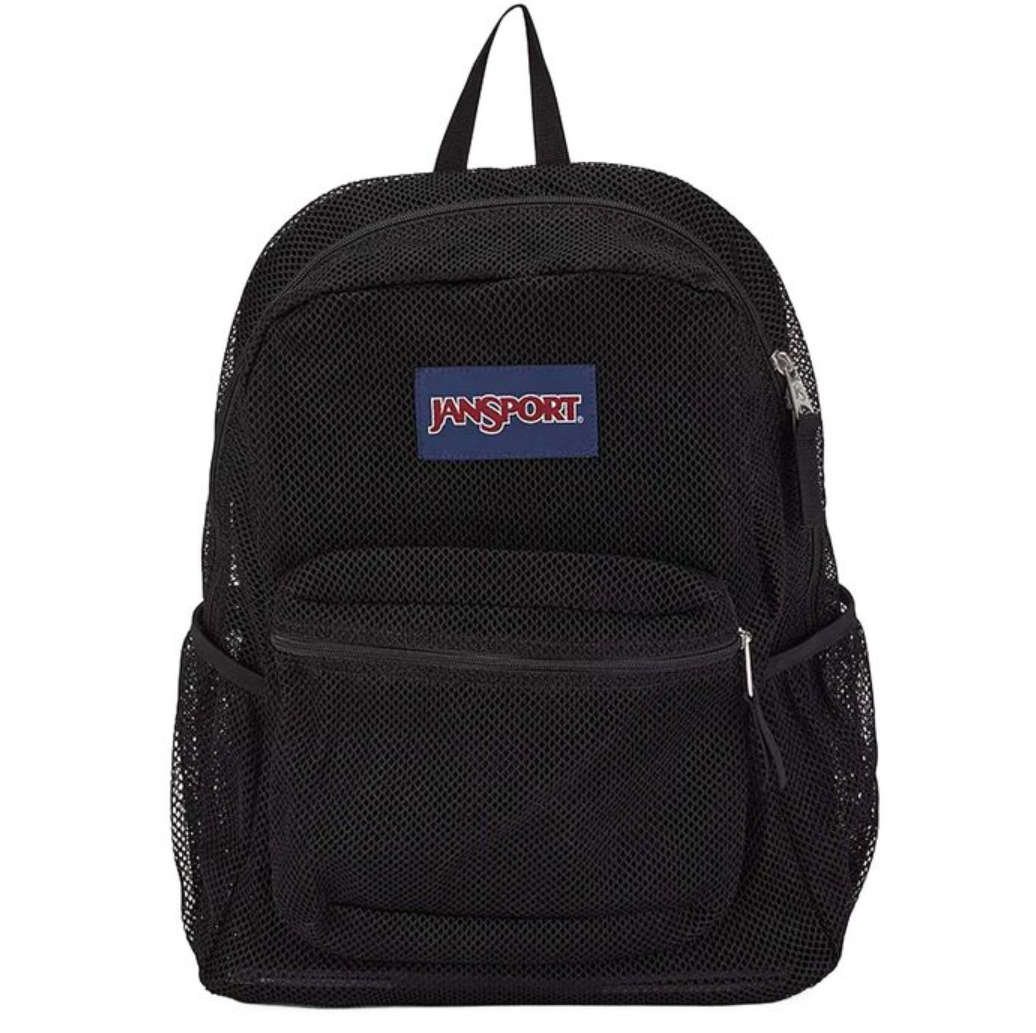 Black Mesh Back Pack - Required
