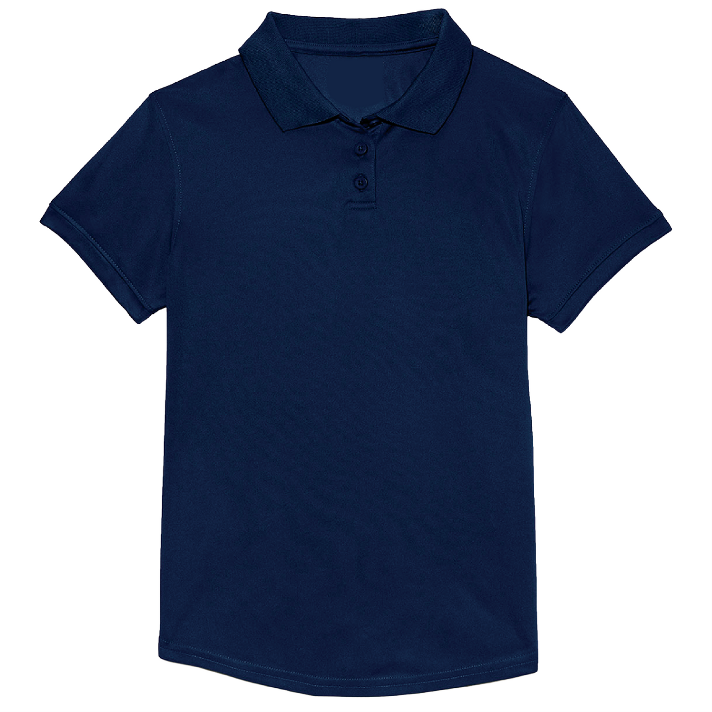 Carden Memorial School Feminine Fit Dryfit Polo with logo - Navy