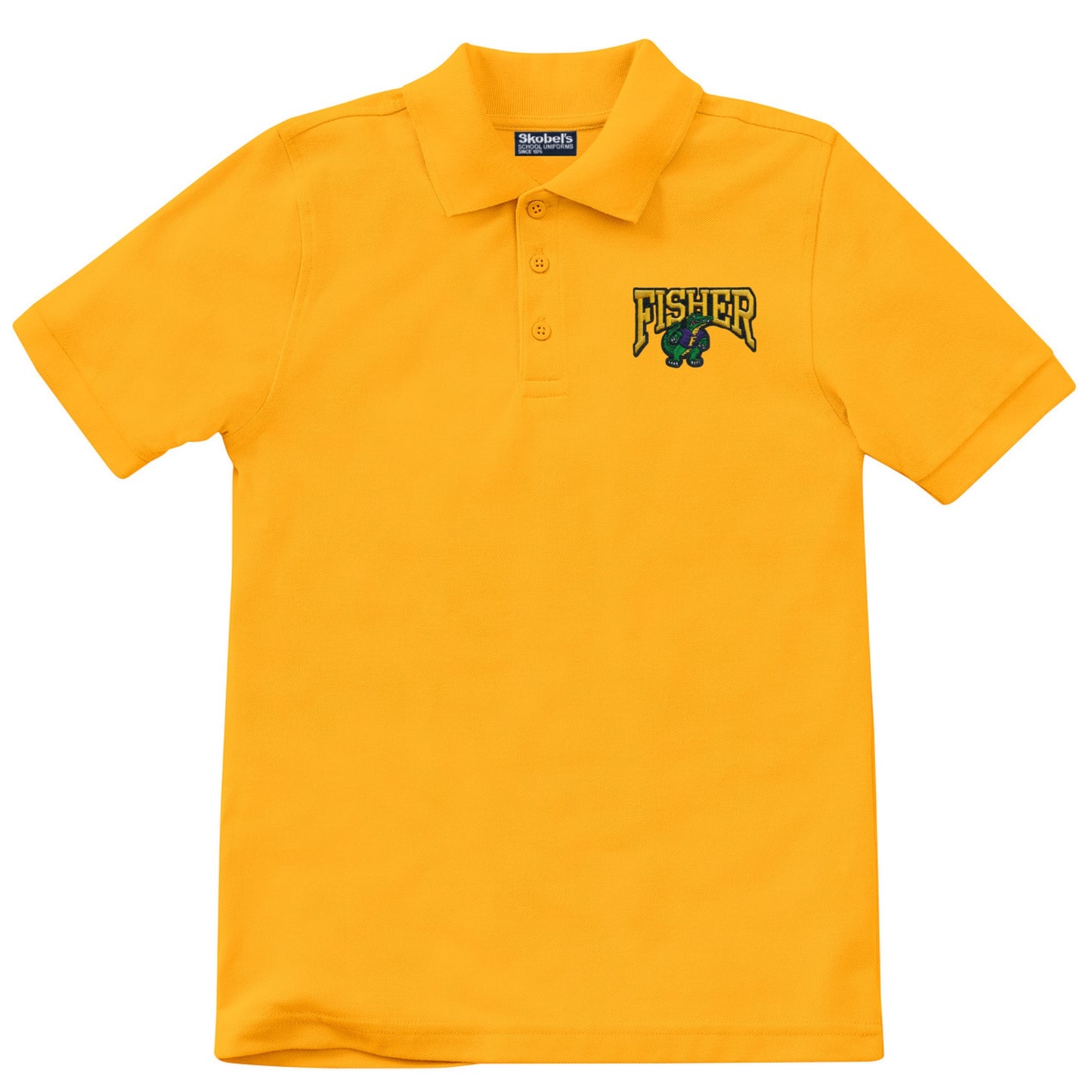 Fisher Polo - Gold - 6th Grade