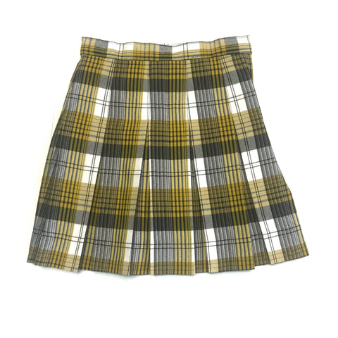 OLPH Belle Chasse Yellow Plaid Skirt