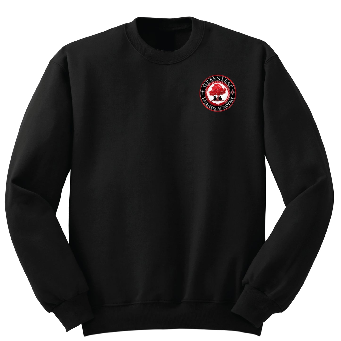 Greenleaf Friends Academy Crew Sweatshirt - Black