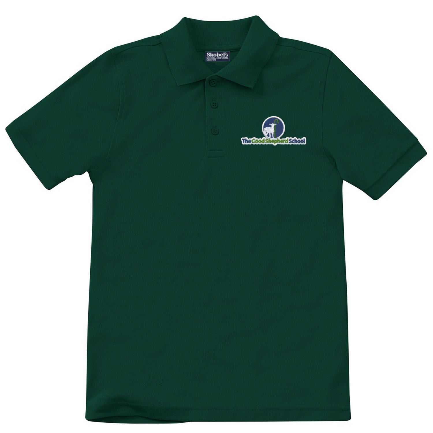 The Good Shepherd School Polo - Dark Green
