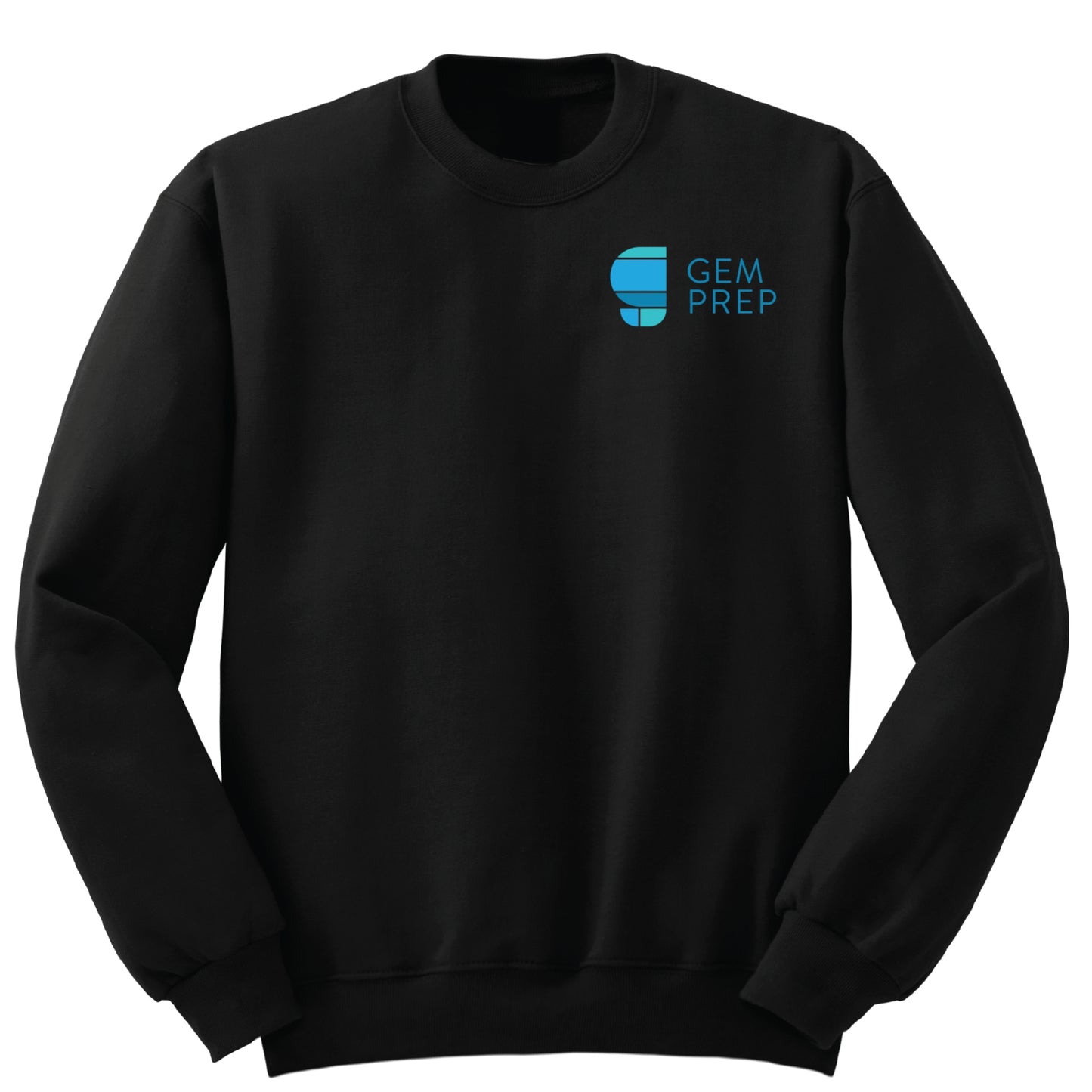 Gem Prep Crew Sweatshirt - Black