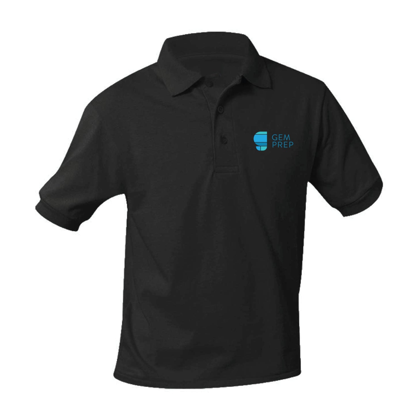 Gem Prep Jersey Polo - Black
