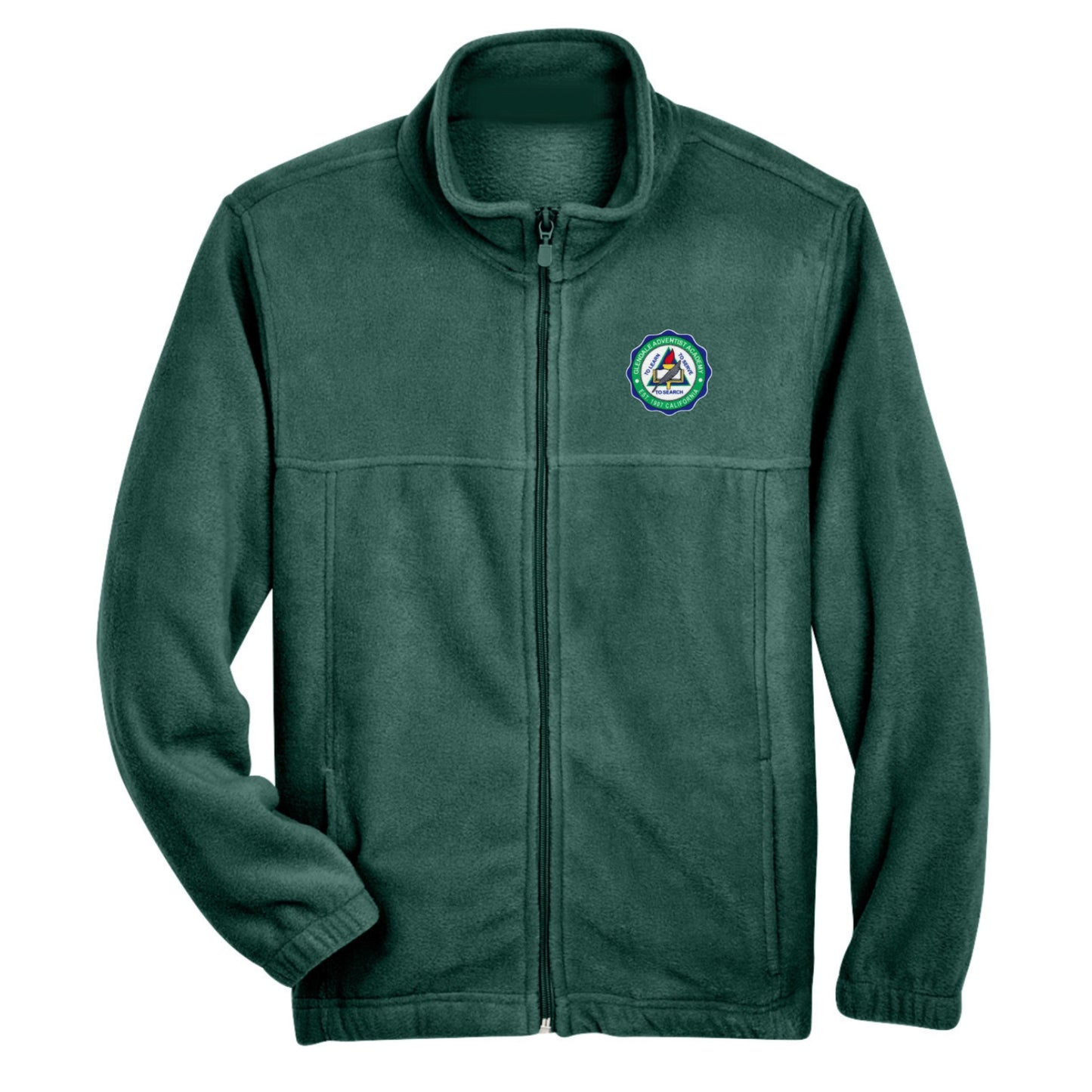 Glendale Adventist Academy Fleece Jacket - Dark Green (Coming Soon)