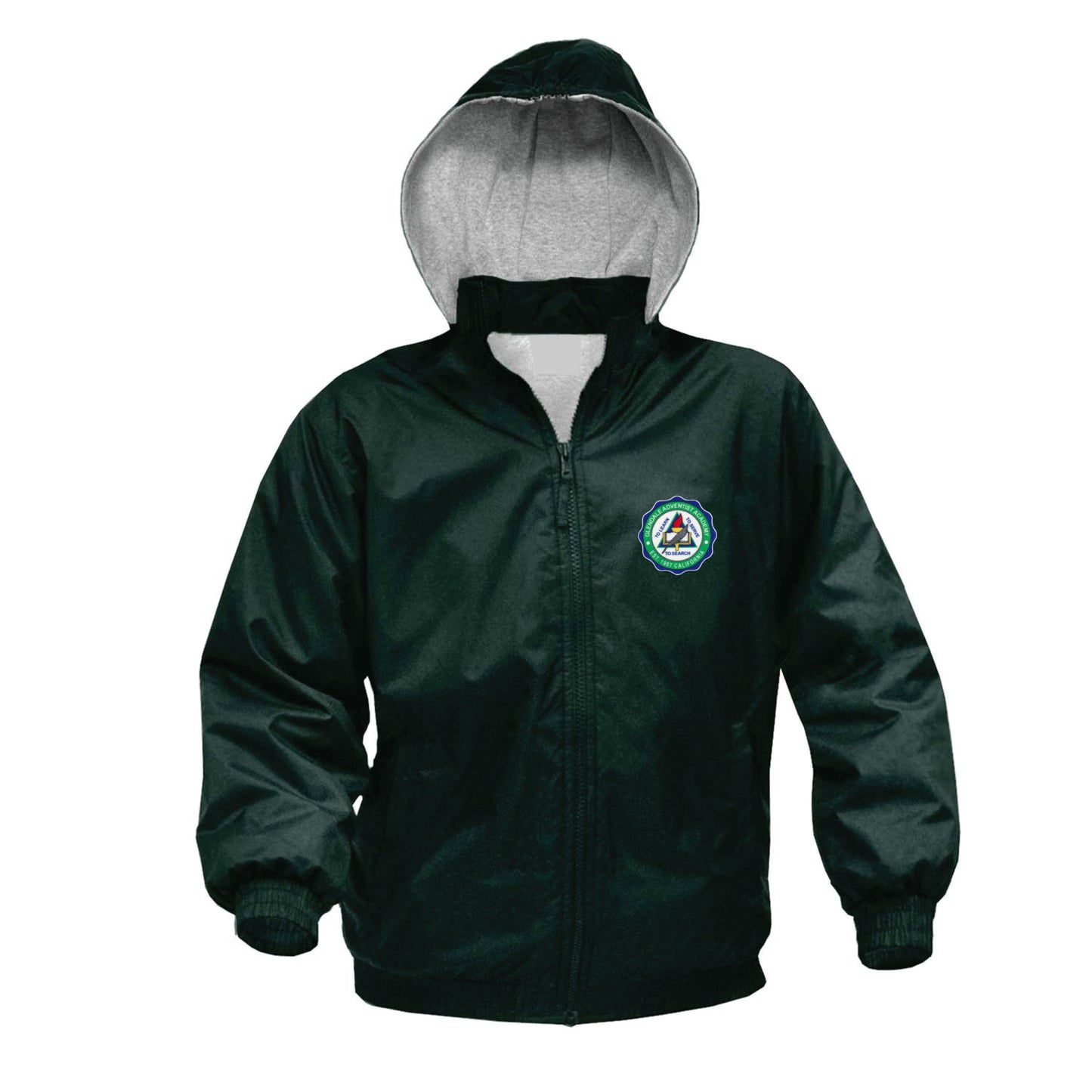 Glendale Adventist Academy Heavy Jacket - Dark Green (Coming Soon)