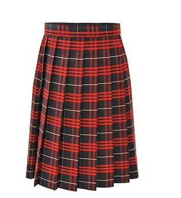 Hamilton Plaid Knife Pleat Skirt