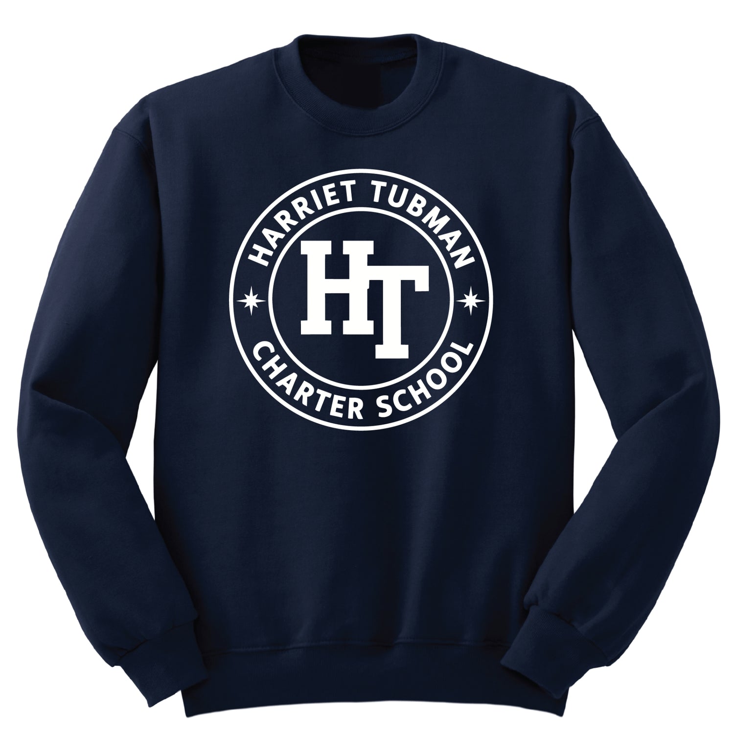 Harriet Tubman Charter School Crew Sweatshirt - Navy