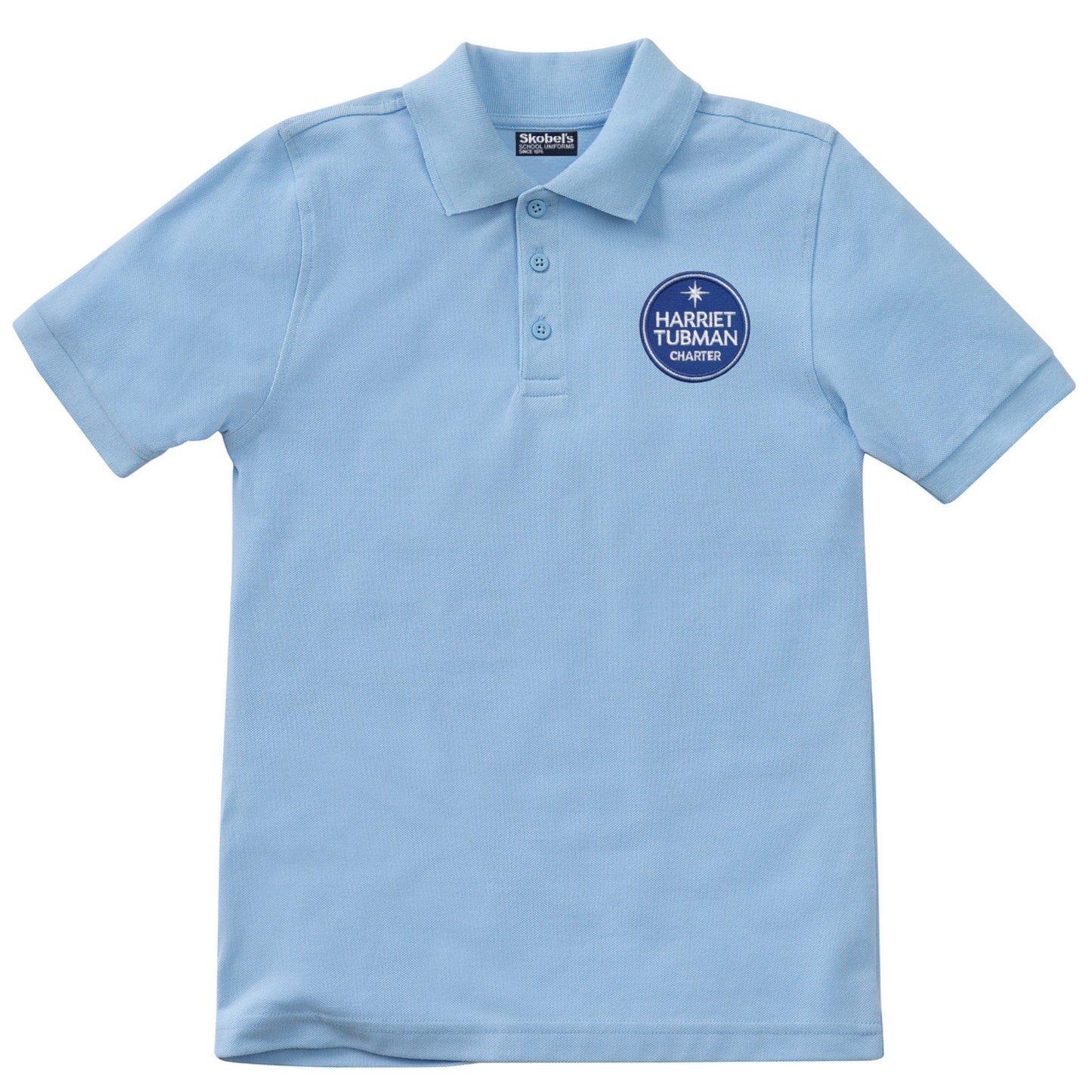 Harriet Tubman Charter School Polo - Light Blue