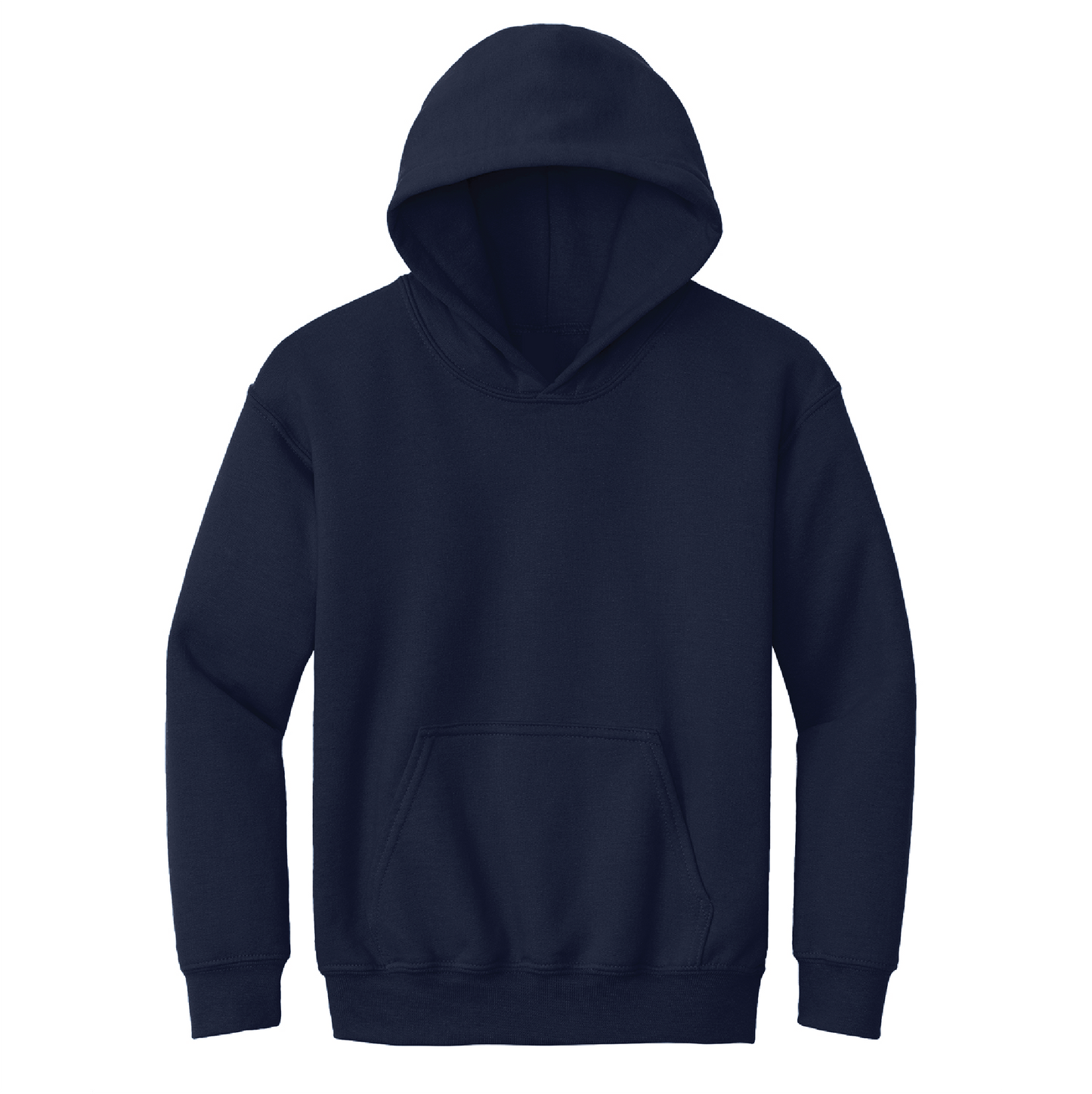 Treasure Valley Classical Academy Full Chest Hooded Sweatshirt with Logo- Navy