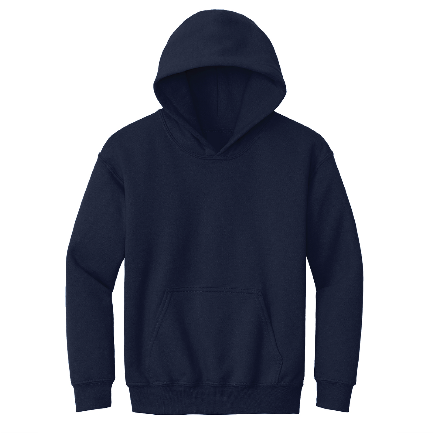 Treasure Valley Classical Academy Full Chest Hooded Sweatshirt with Logo- Navy