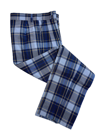 Crescent City Christian Custom Plaid Pants - Online Only - store employees have no information regarding pants