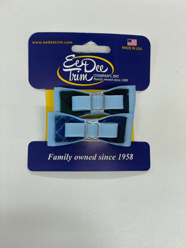 Christ the King Mini Pigtail Bow Hair Clips