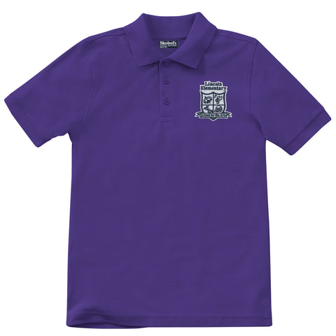 Lincoln Elementary Purple Polo - PreK-K