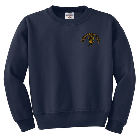 Lionel Collins Crew Sweatshirt - Navy - All Grades