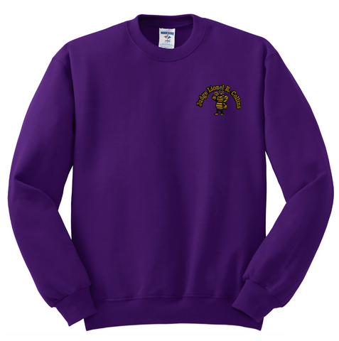 Lionel Collins Crew Sweatshirt - Purple - PreK-K
