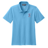 L.H. Marrero Middle Dryfit Polo - Lt. Blue - 8th Grade