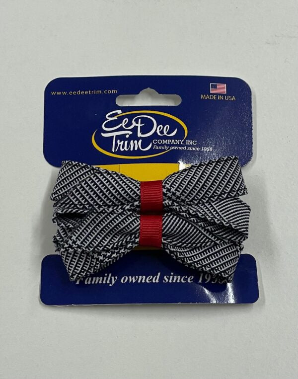 Mini Pigtail Bow Hair Clips