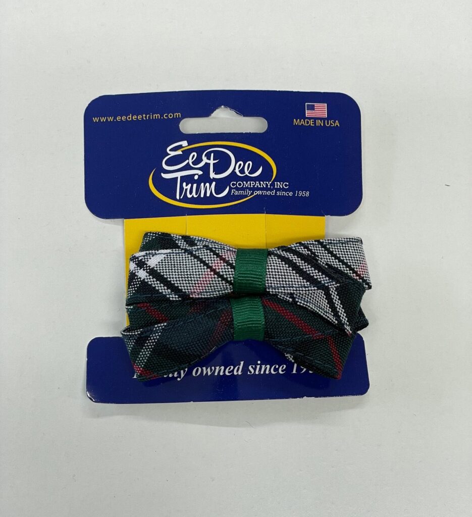 Mini Pigtail Bow Hair Clips