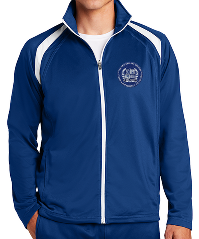 New Orleans Charter Science and Mathematics HS Light Jacket w/ Crest Logo - Royal Blue - All Grades
