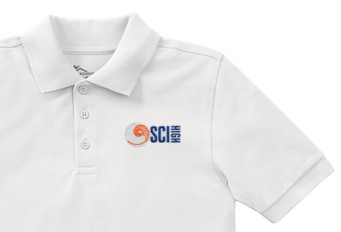 New Orleans Charter Science and Mathematics HS White Polo - All Grades