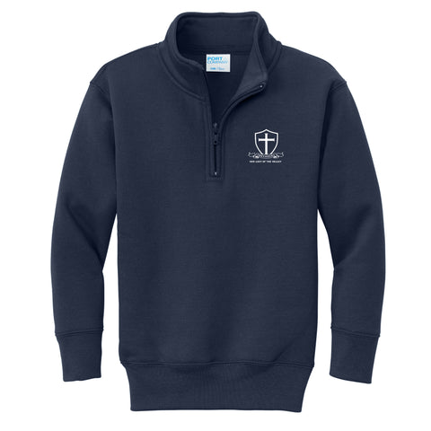 Our Lady of the Valley School 1/4 Zip Sweatshirt - Navy - Coming Soon