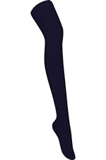 Opaque Knit Tights - Navy
