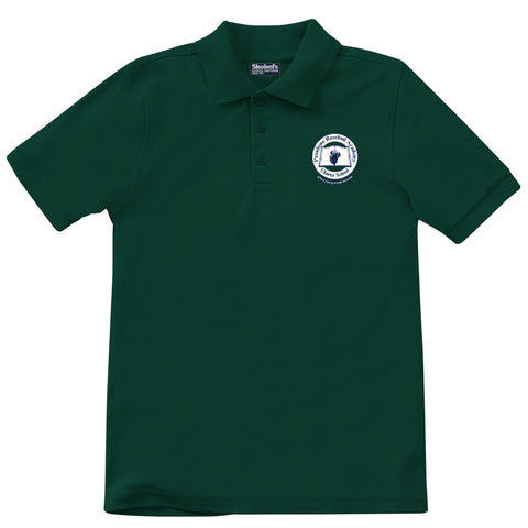 Pasadena Rosebud Academy Polo - Dark Green - K-6th Grades