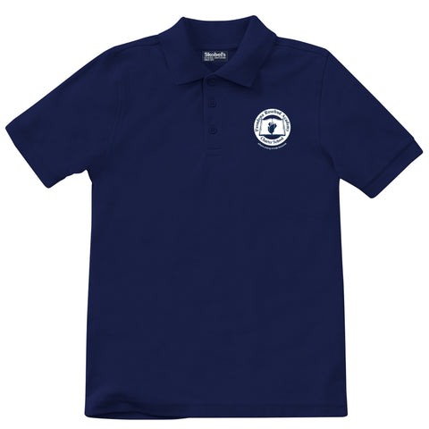 Pasadena Rosebud Academy Polo - Navy - K-6th Grades