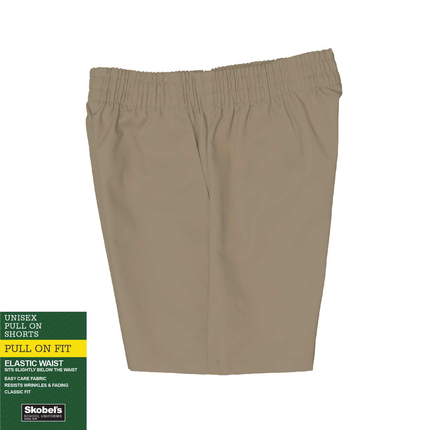 Pull On Shorts - Khaki