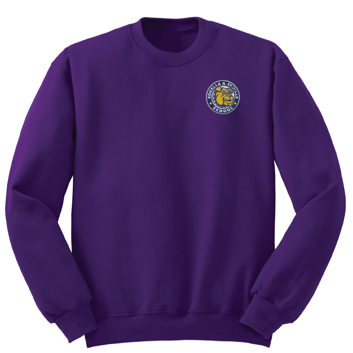 Bonella St. Ville Crew Sweatshirt - Purple - PreK-K