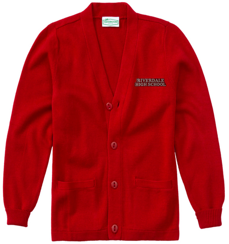 Riverdale High Red Cardigan - All Grades