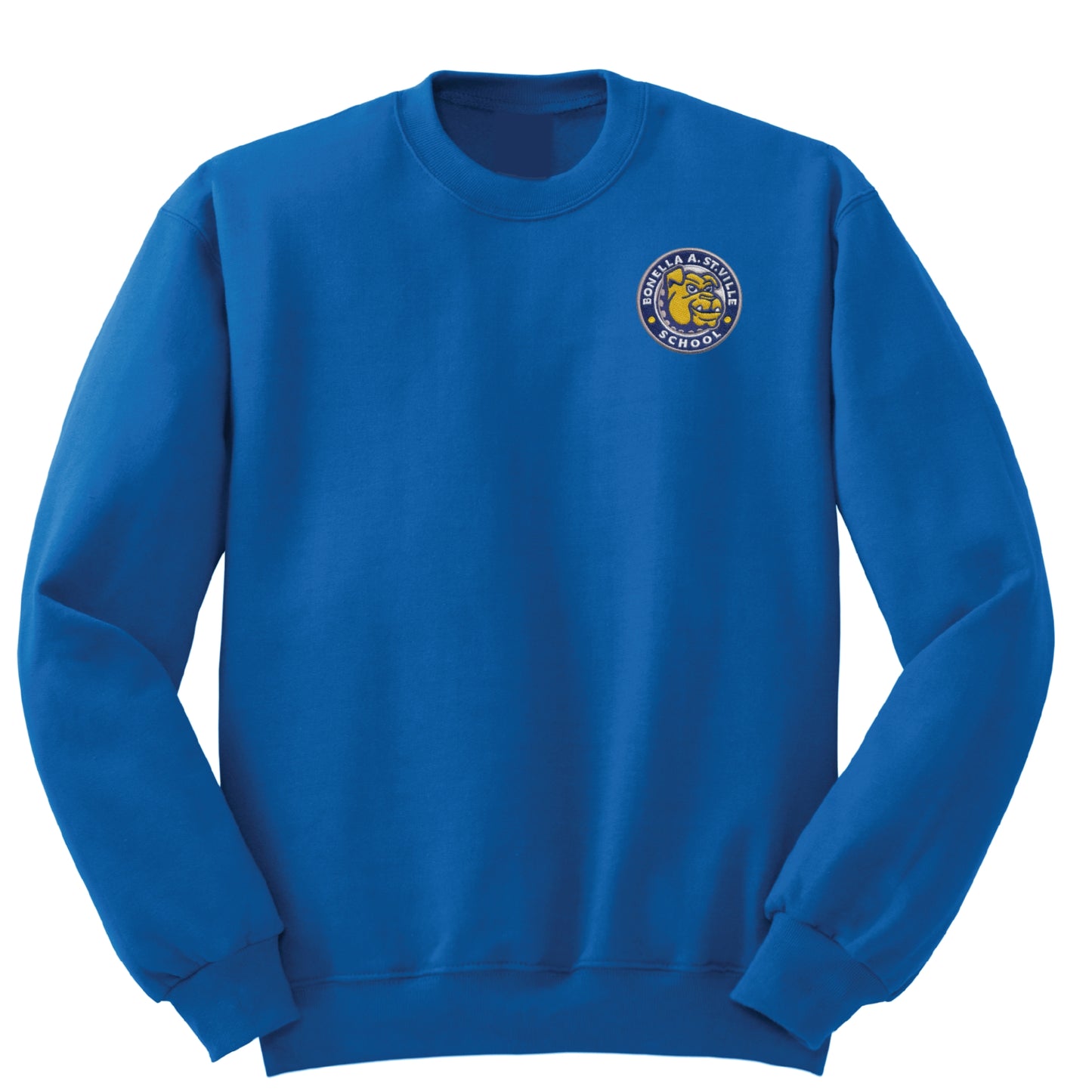Bonella St. Ville Crew Sweatshirt - Royal - All Grades