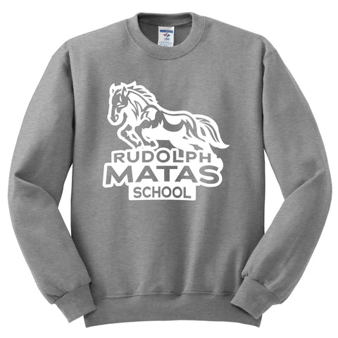 Rudolph Matas Crew Sweatshirt - Grey - All Grades
