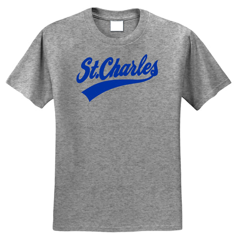 St. Charles Borromeo PE Shirt - Grey