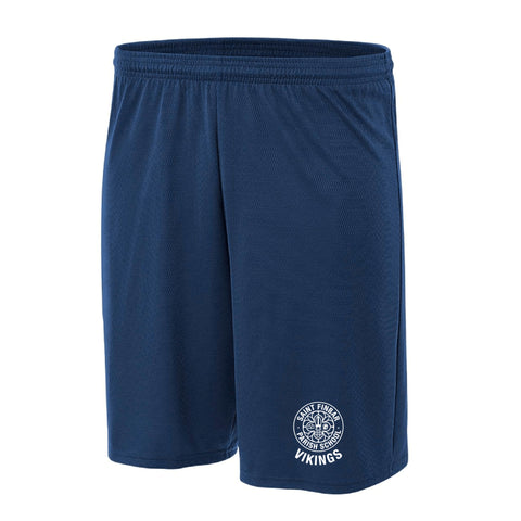 St. Finbar School PE Short - Navy